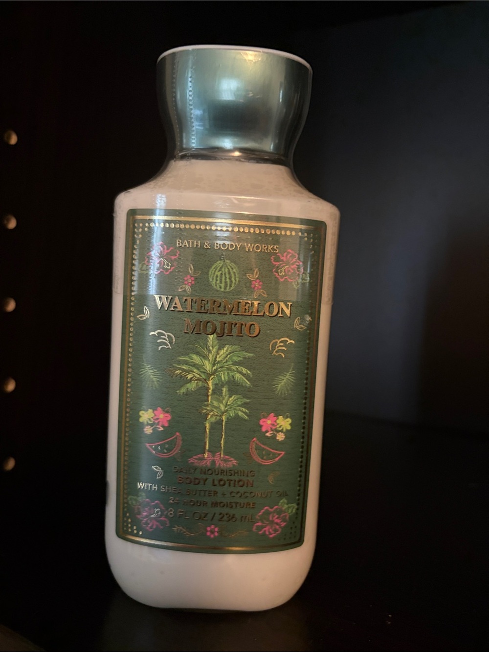 Bath & Body Works Watermelon Mojito Body Lotion - Green & Pink Label